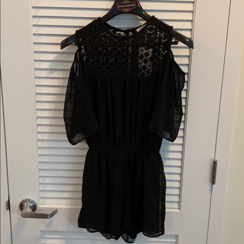 Lucy Paris Black Romper